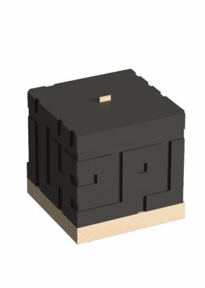 Kufic Pattern Light of Eid – Organic Candle